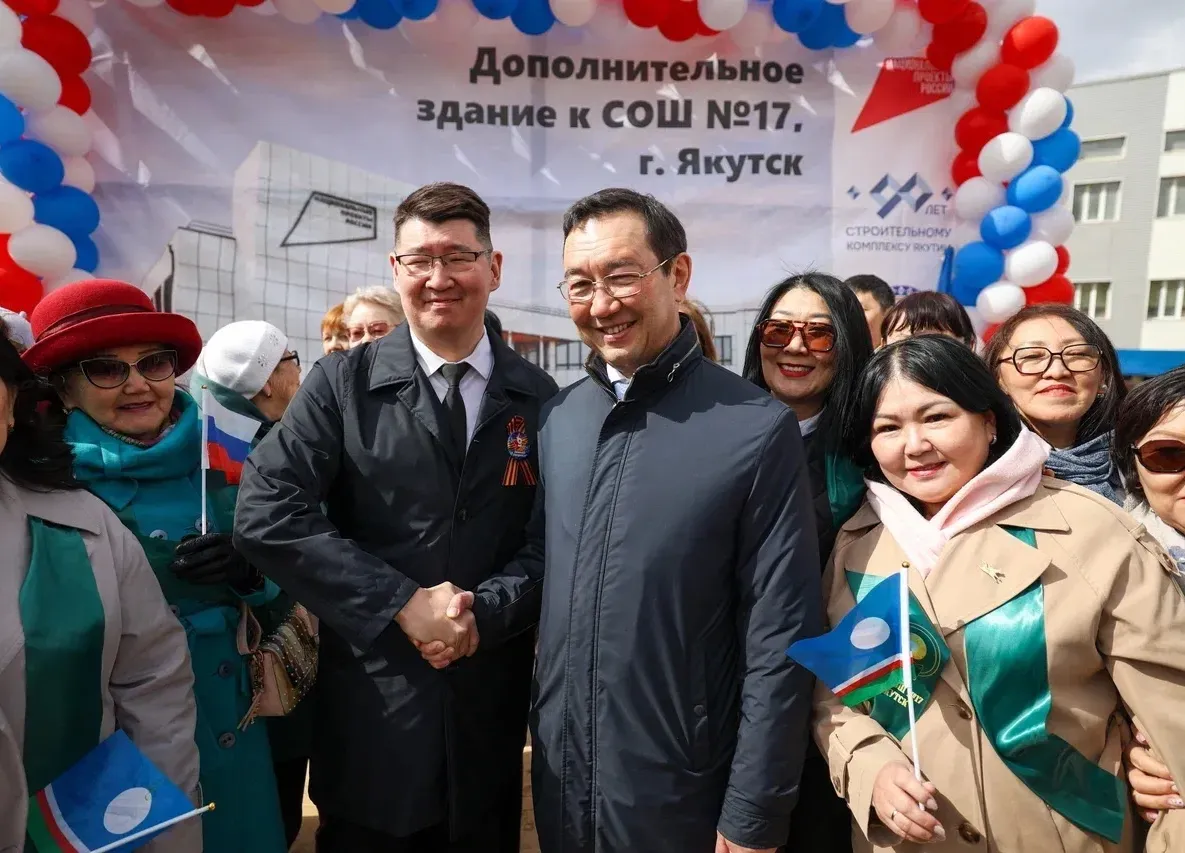 В Якутске началось строительство дополнительного корпуса школы №17  Андрей Сорокин, ЯСИА