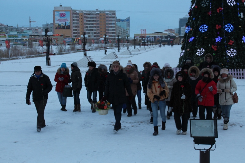 День неизвестного солдата отметили в Якутске, Фото с места события собственное