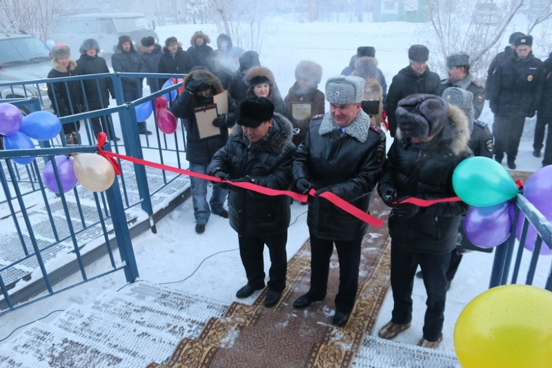 Новые модульные здания органов внутренних дел введены в строй в двух районах Якутии, Фото с места события из других источников