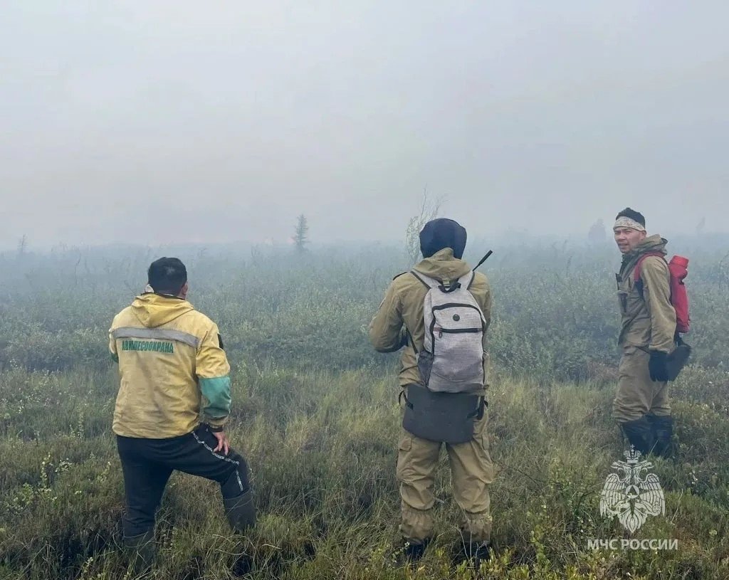 Якутия борется с лесными пожарами: обстановка под контролем