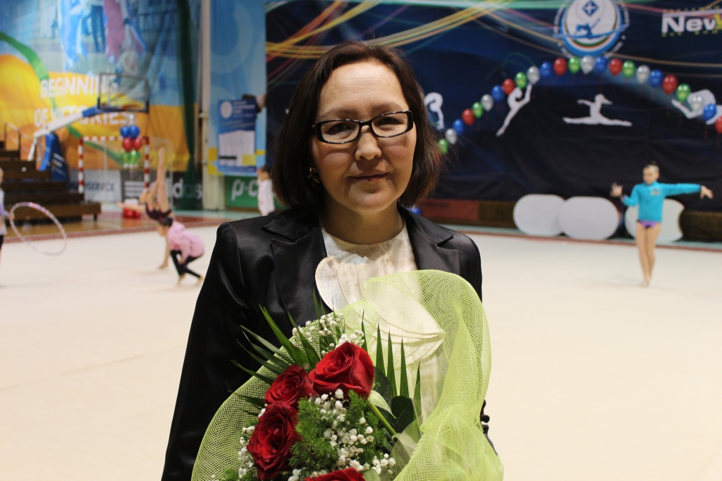 старший тренер федерации художественной гимнастики РС (Я) Татьяна Шишигина, Фото с места события собственное