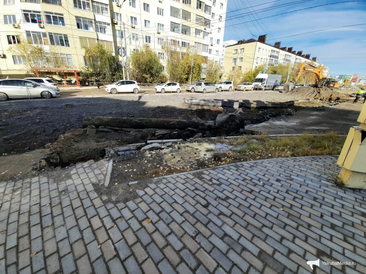 В Якутске ремонт улицы Хабарова улучшит проезд и безопасность