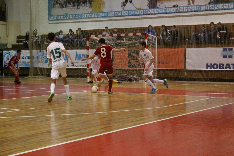 За первенство страны по мини-футболу сражаются юные футболисты Якутии, Фото с места события собственное