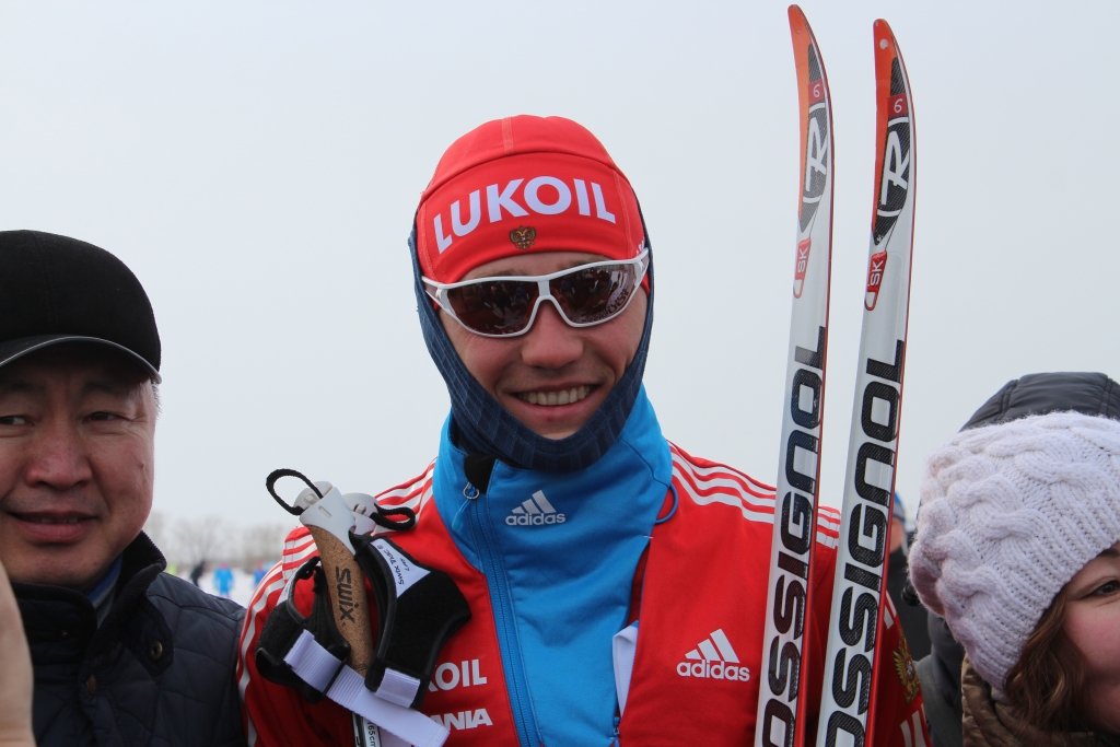 "Гонка звезд" с участием олимпийского чемпиона Никиты Крюкова стартовала в Якутске, Фото с места события собственное