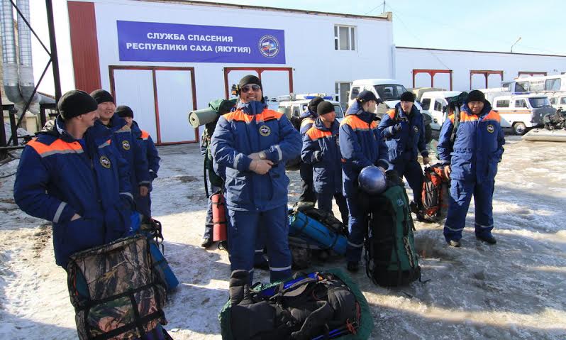 Более 180 спасателей Якутии готовы к весеннему половодью , Фото с места события из других источников