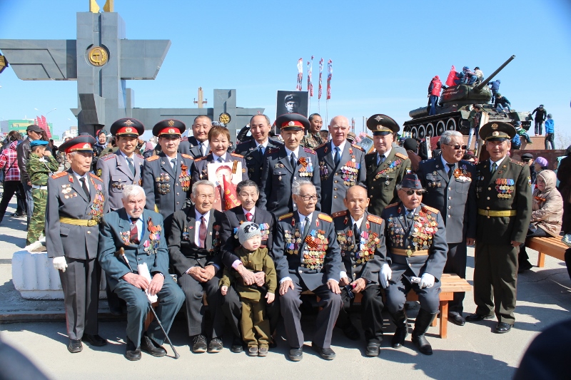 День Победы в Якутске, Фото с места события собственное