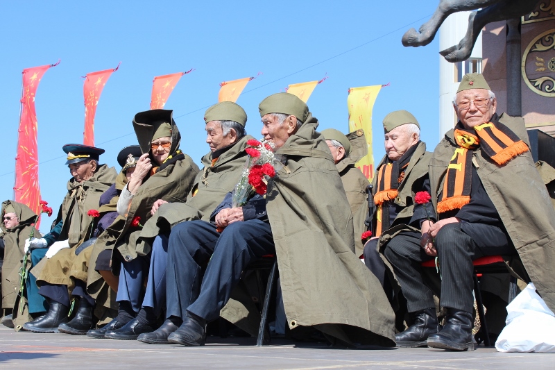 День Победы в Якутске, Фото с места события собственное