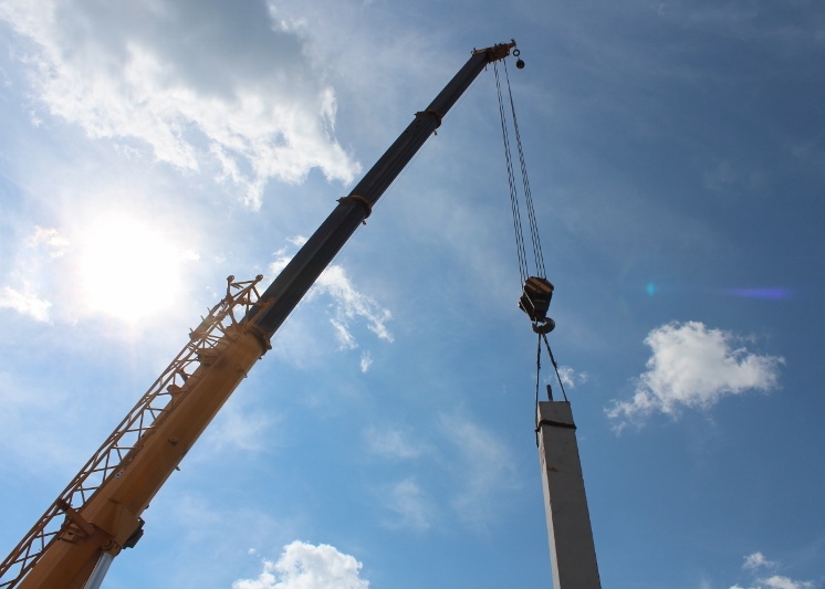 Церемония забивки первой сваи индустриального парка "Кангалассы" 