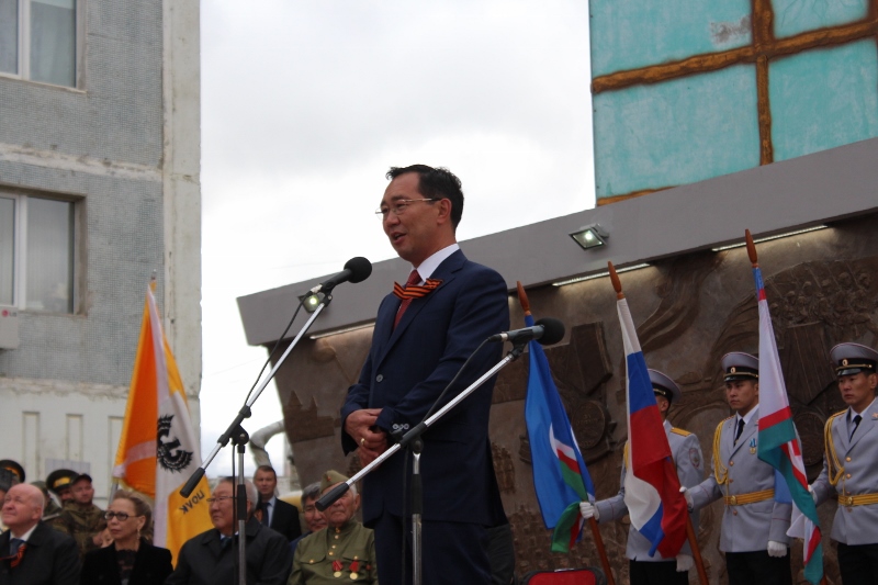 Мемориальный комплекс "Солдат Туймаады" открыли в Якутске