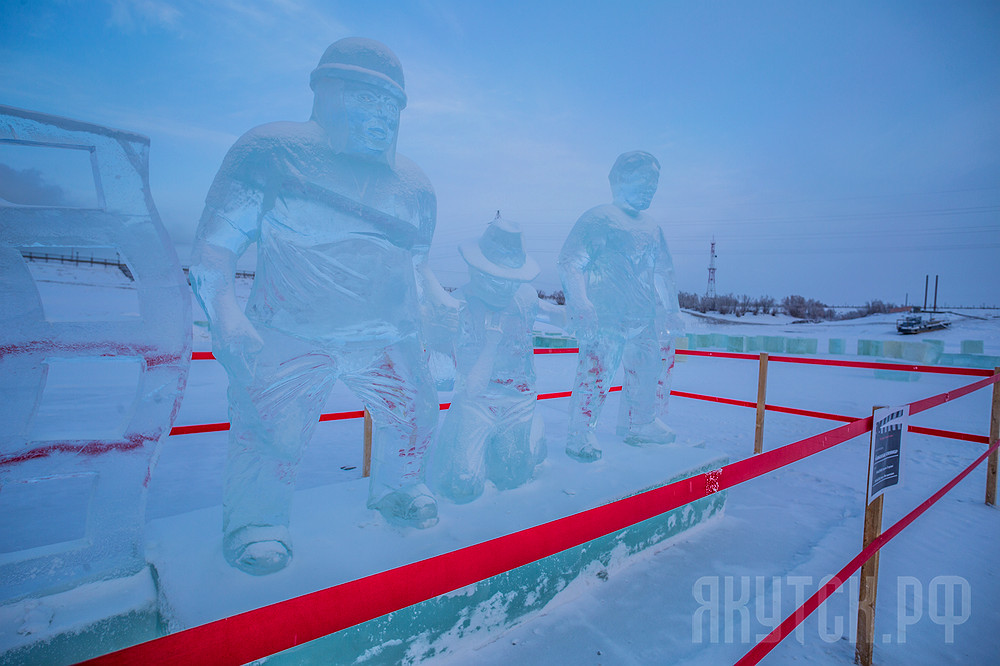 Ледовый городок открылся в Якутске