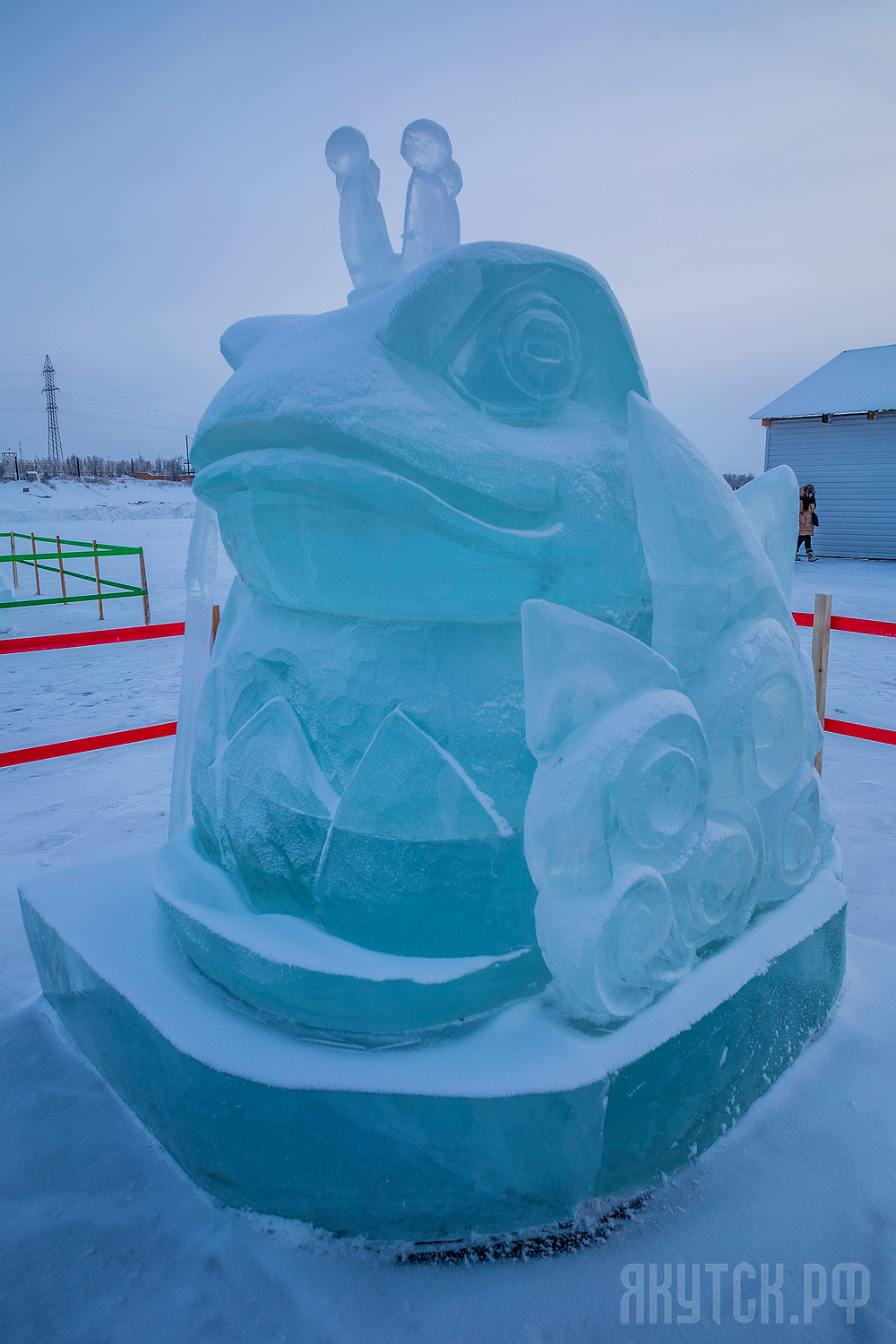 Ледовый городок открылся в Якутске