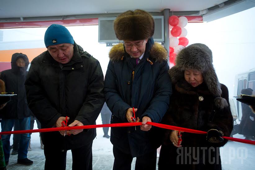 Еще одну теплую автобусную остановку открыли в Якутске