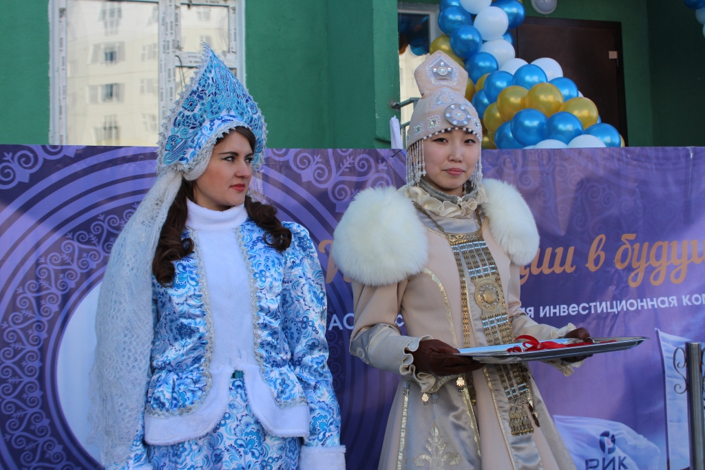 Новый 93-квартирный жилой дом "Рассвет" ввели в 203 микрорайоне Якутска