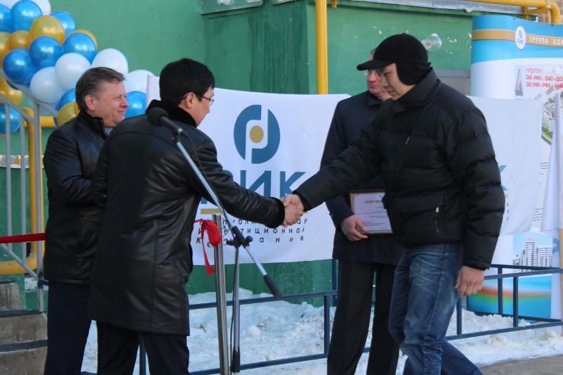 Новый 93-квартирный жилой дом "Рассвет" ввели в 203 микрорайоне Якутска