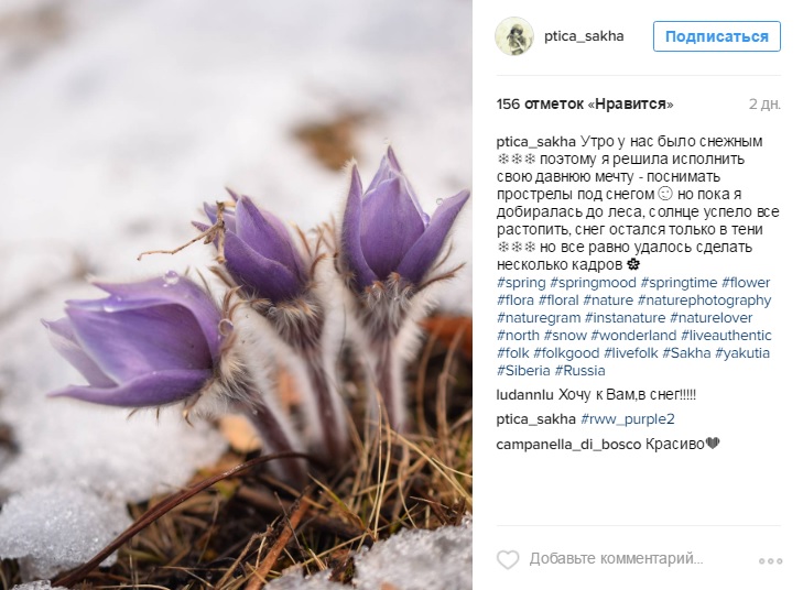Лучшие фотографии Якутии за неделю из Instagram