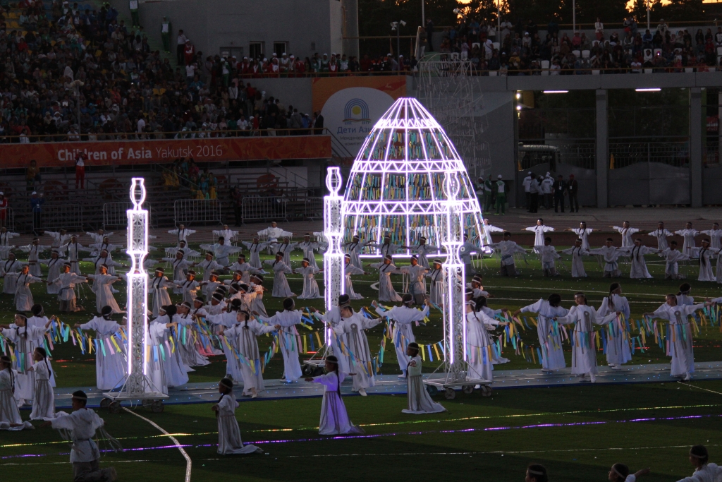 Шестые Международные спортивные игры официально открыли в Якутске