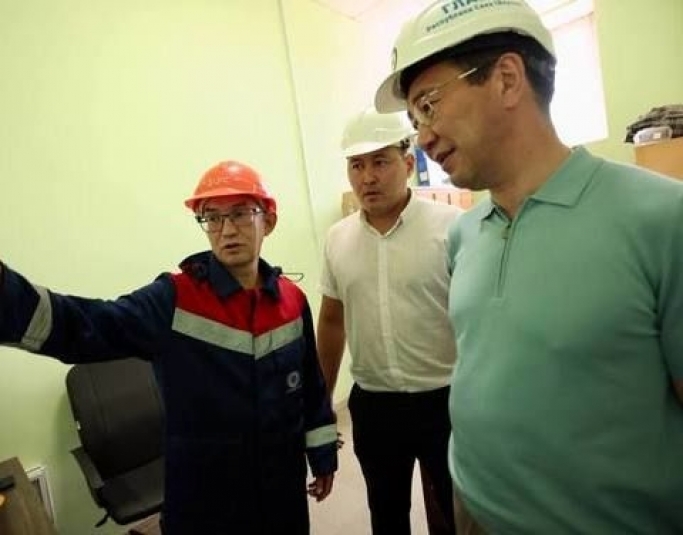 Глава Якутии проверил первый этап реконструкции системы водоснабжения Олекминска
