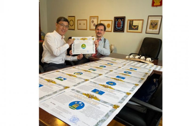 Гербы и флаги 12 наслегов Якутии внесены в Государственный геральдический регистр России