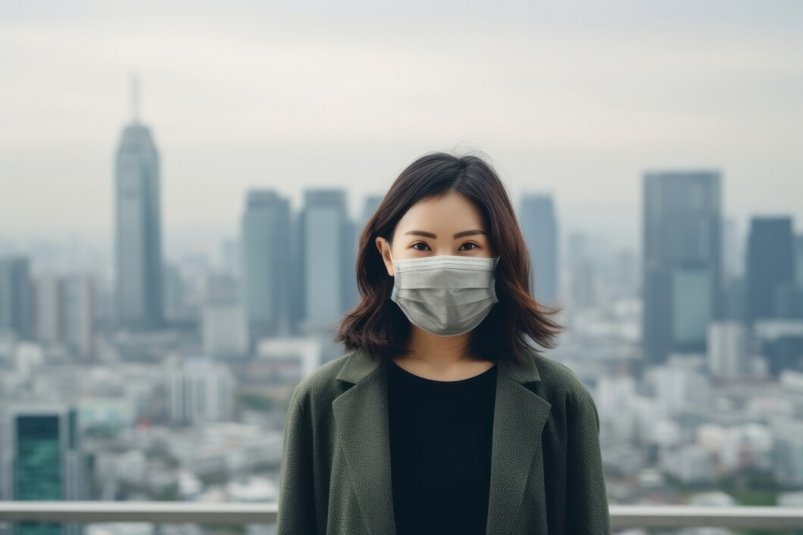 А мы и не знали, что медицинская маска не лучший помощник защиты от смога
