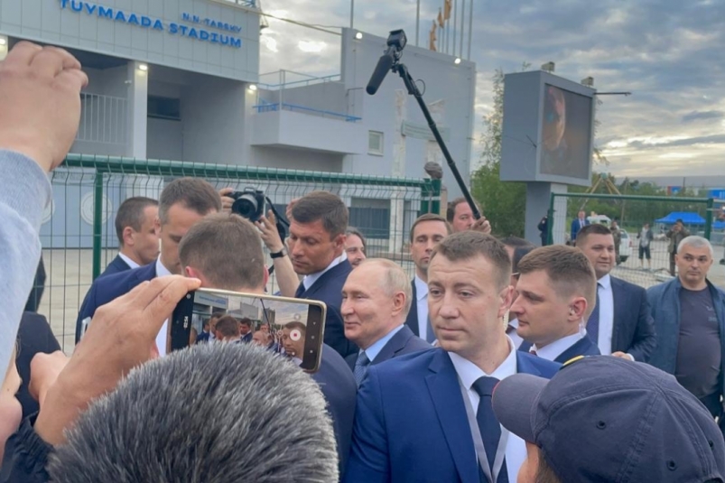 Владимир Путин поприветствовал жителей и гостей столицы Якутии