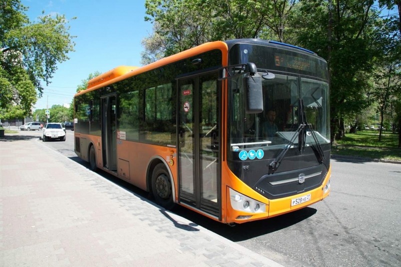 Оранжевый - значит комфортный: мэр Хабаровска заявил о выходе новых автобусов на линии