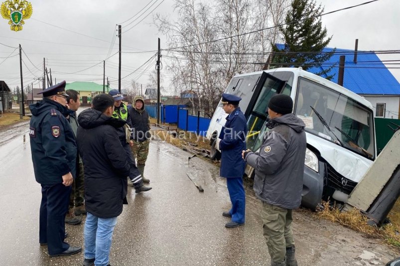 Есть пострадавшие в ДТП в автобусе в Нюрбинском районе Якутии