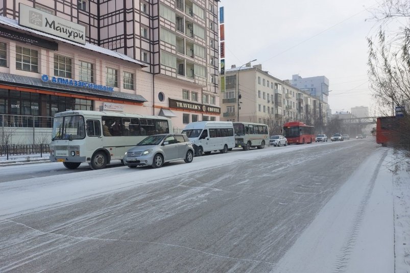 С 18 ноября схема движения городских автобусов обновится в Якутске