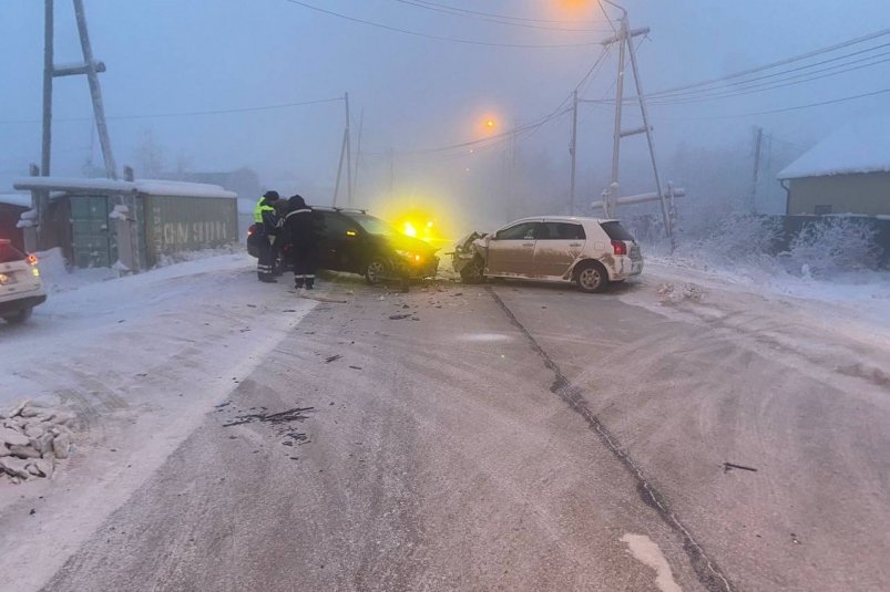 За два дня в Якутске произошло 18 ДТП