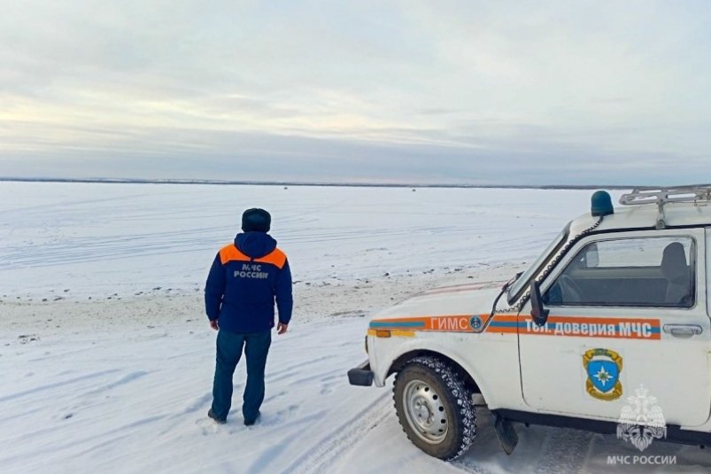 На ледовой переправе Якутск-Нижний Бестях увеличили грузоподъемность