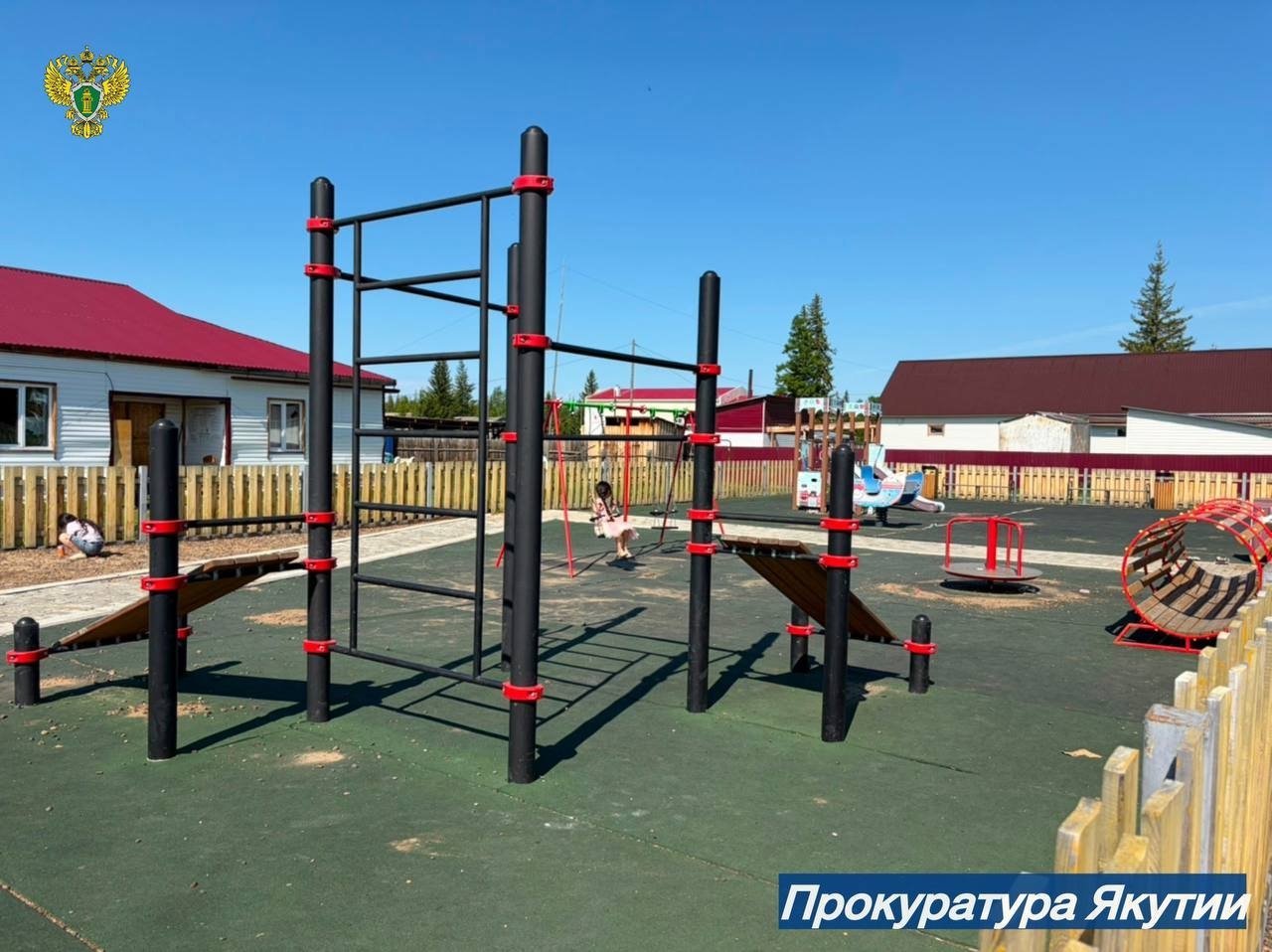 Предприниматель осуждён за недострой детской площадки в Якутии Пресс-служба прокуратуры Якутии