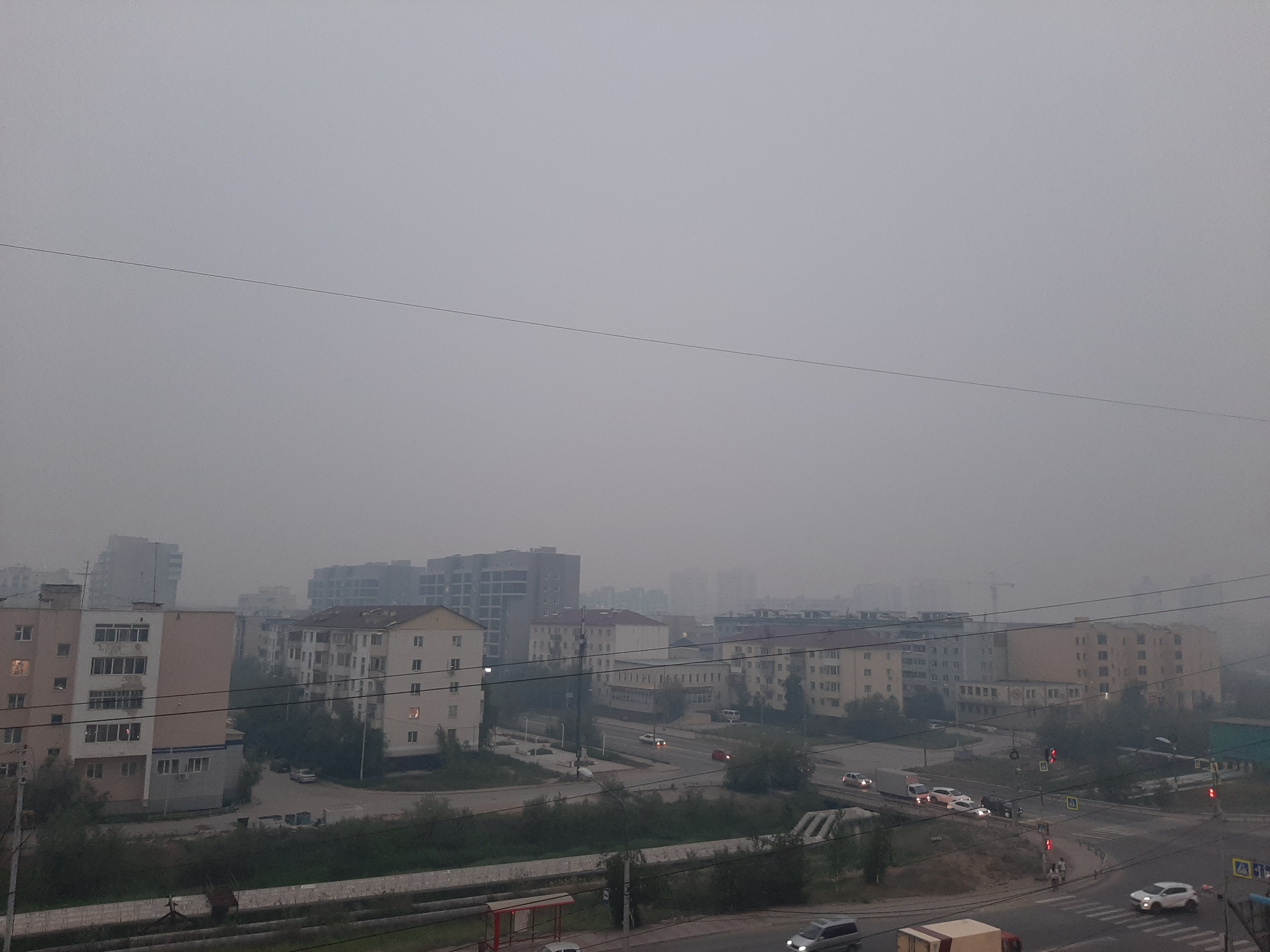 Дым в Якутске ИА YakutiaMedia