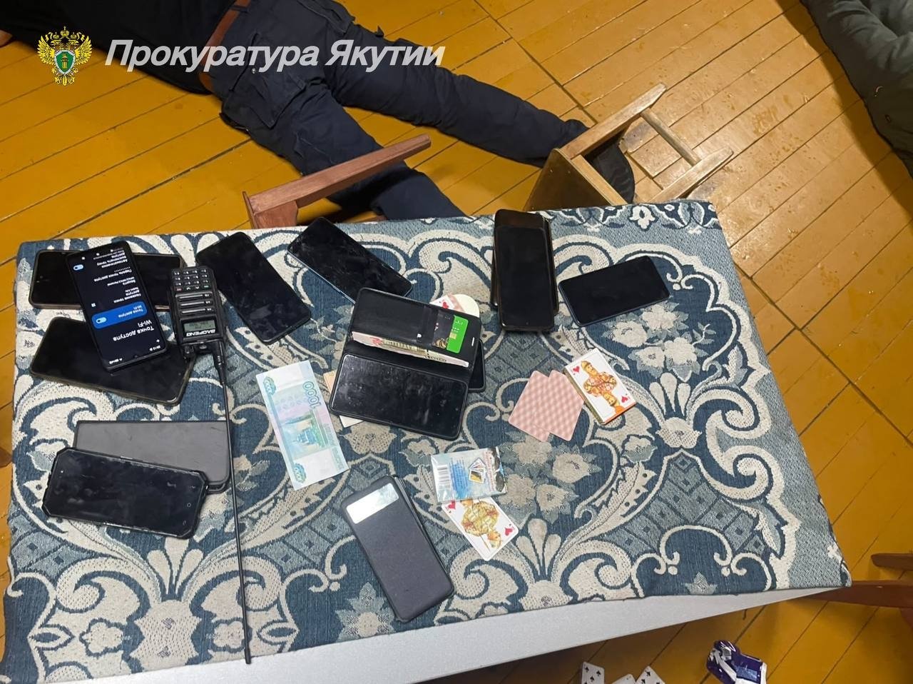 Организованная группа проводила нелегальные игры четыре года в Якутии пресс-служба прокуратуры Якутии